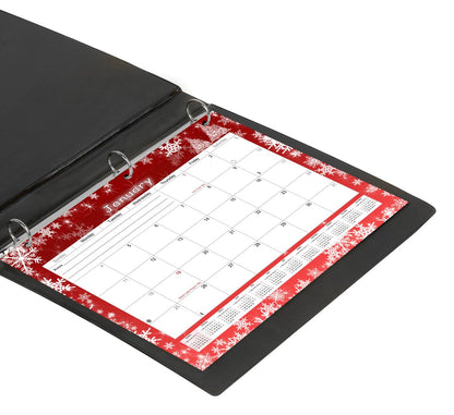 2026 - 2027 Student Calendar/Planner for 3-Ring Binder, Desk, or Wall - v029