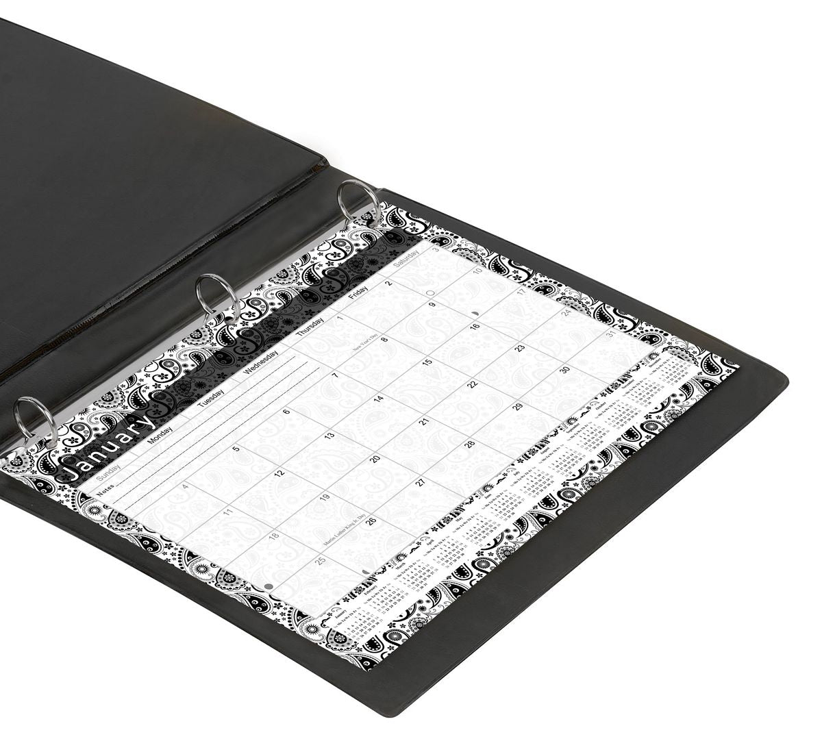 2026 - 2027 Student Calendar/Planner for 3-Ring Binder, Desk, or Wall - v011