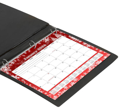 2025 - 2026 Student Calendar/Planner for 3-Ring Binder, Desk, or Wall - v029
