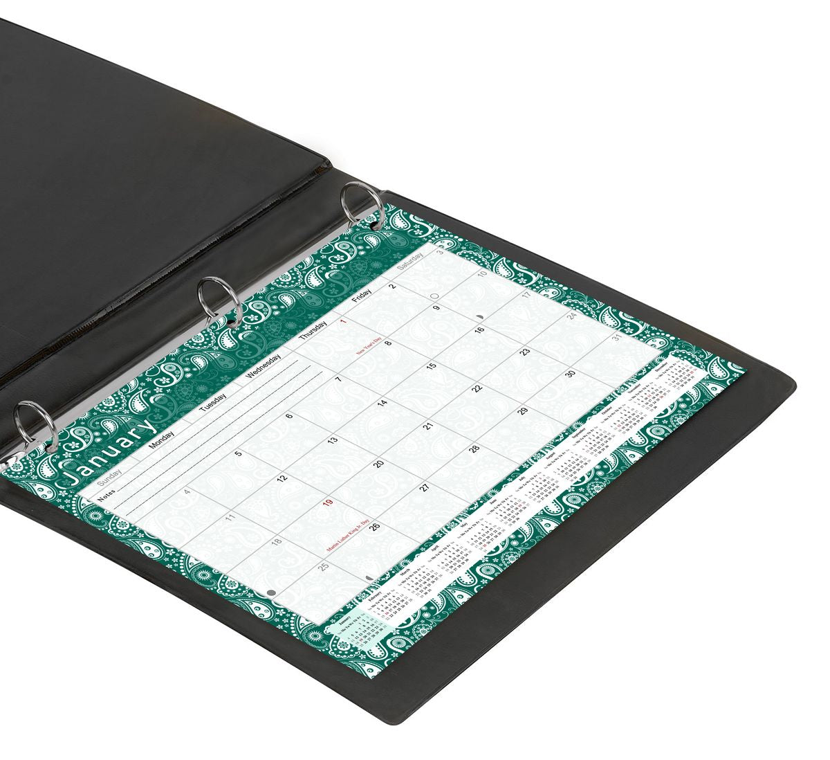 2026 - 2027 Student Calendar/Planner for 3-Ring Binder, Desk, or Wall - v024