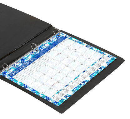 2025 - 2026 Student Calendar/Planner for 3-Ring Binder, Desk, or Wall - v022