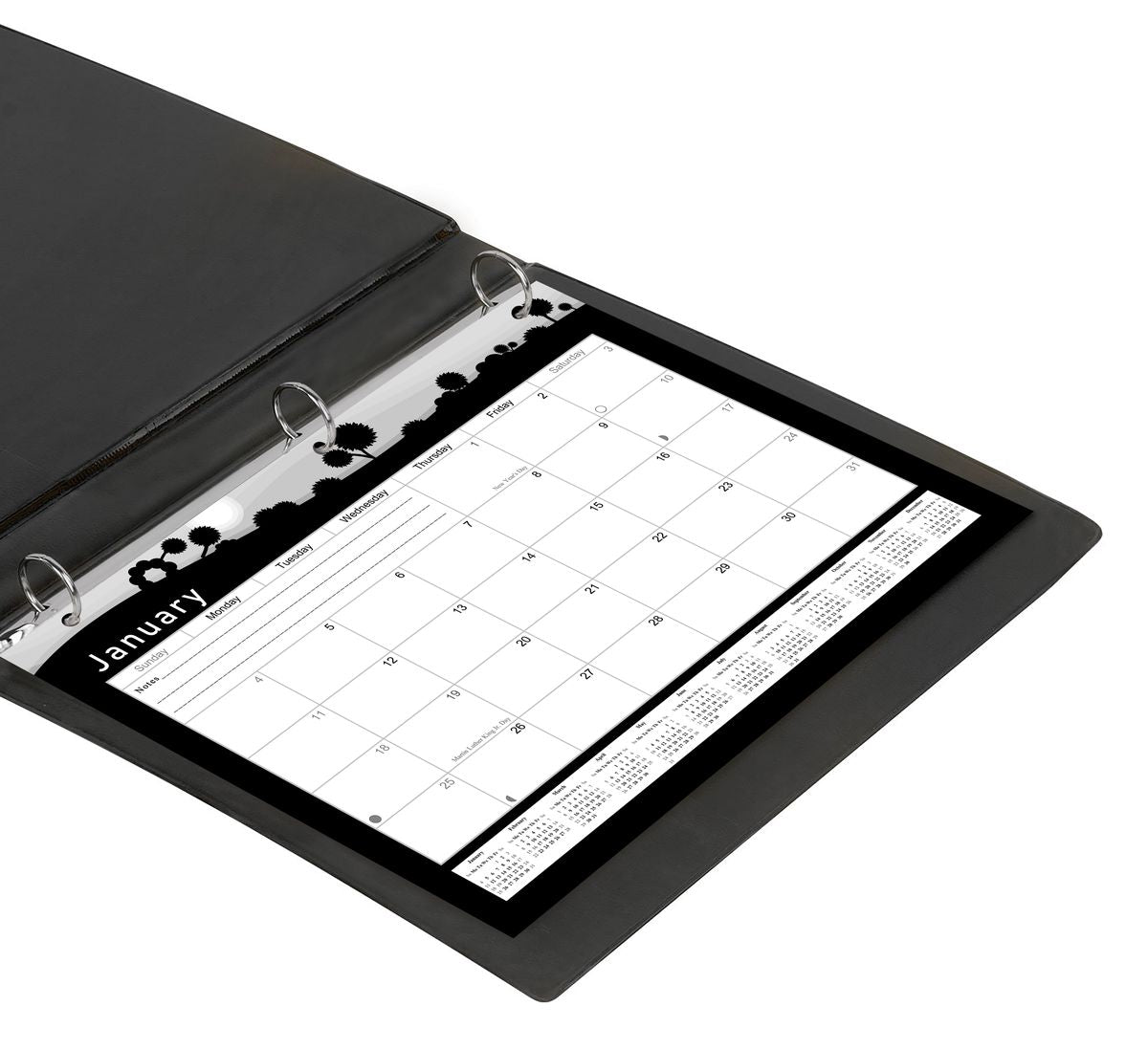 2026 - 2027 Student Calendar/Planner for 3-Ring Binder, Desk, or Wall - v015