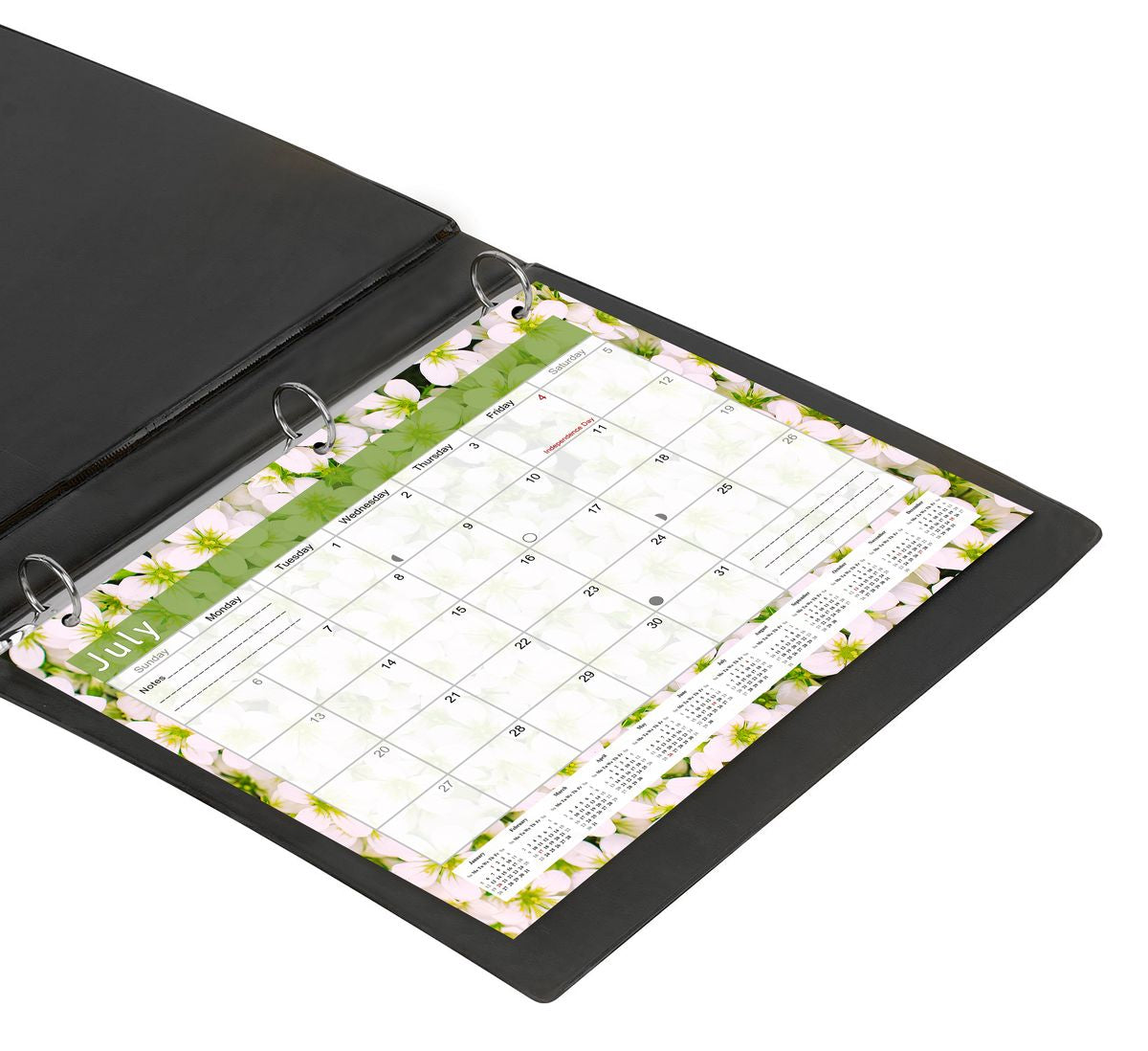 2026 - 2027 Student Calendar/Planner for 3-Ring Binder, Desk, or Wall - v023