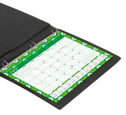 2026 - 2027 Student Calendar/Planner for 3-Ring Binder, Desk, or Wall - v016