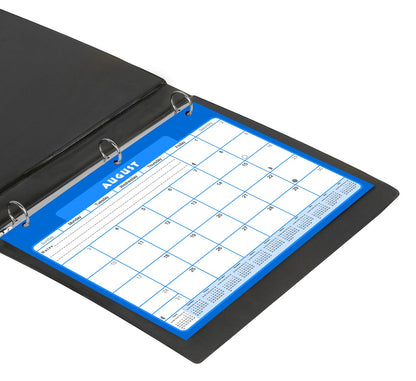 2026 - 2027 Academic Year 12 Months Student Calendar / College Planner for 3-Ring Binder, Desk or Wall -School Supplies - Made in USA -v004