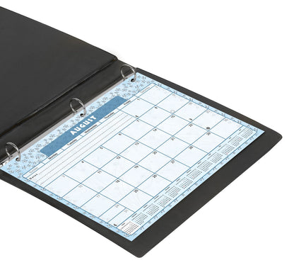 2026 - 2027 Academic Year 12 Months Student Calendar / College Planner for 3-Ring Binder, Desk or Wall -School Supplies - Made in USA (Edition #11)