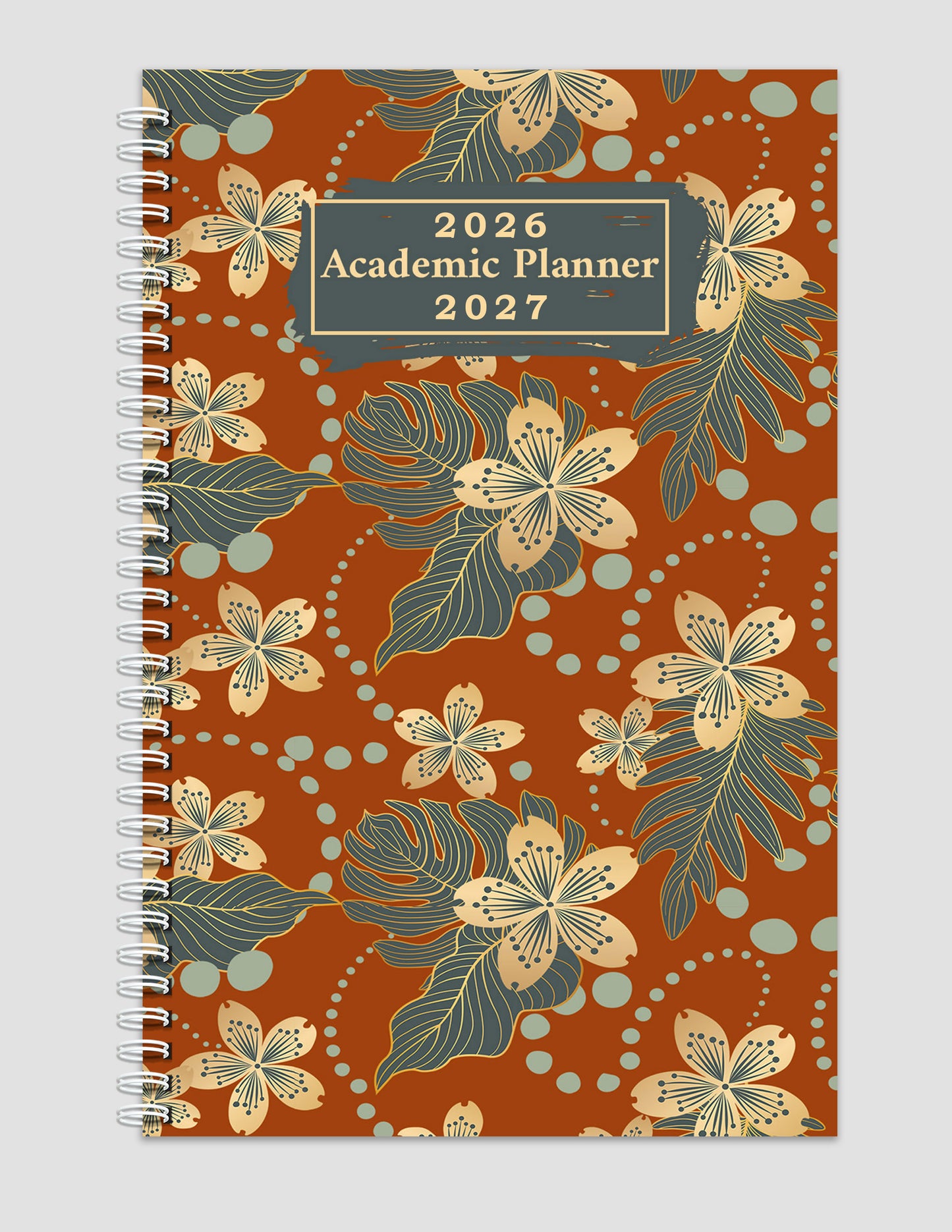 2026-2027 Student Academic Planner Calendar - School College Weekly Agenda #016
