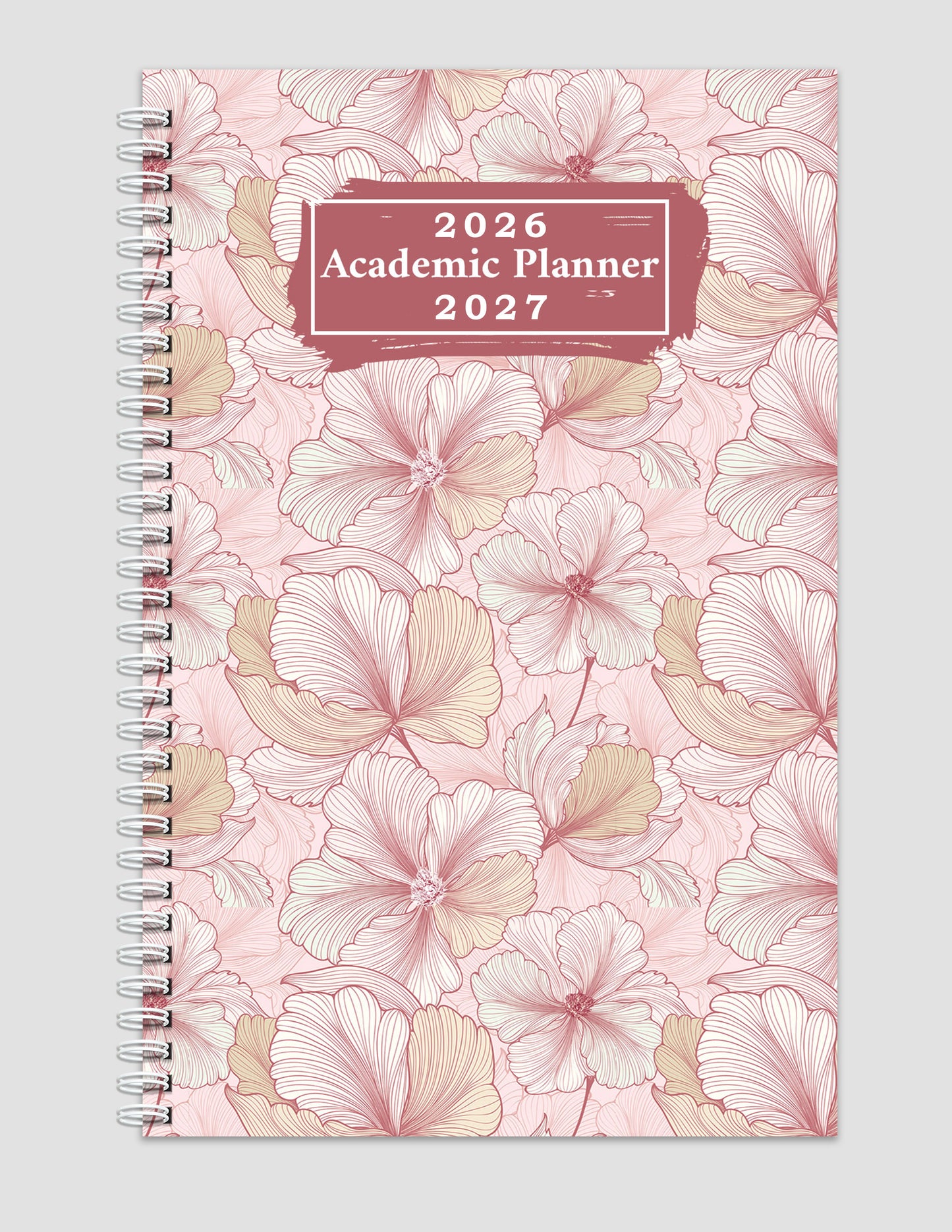 2026-2027 Student Academic Planner Calendar - School College Weekly Agenda #010