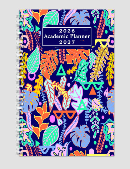 2026-2027 Student Academic Planner Calendar - School College Weekly Agenda #022