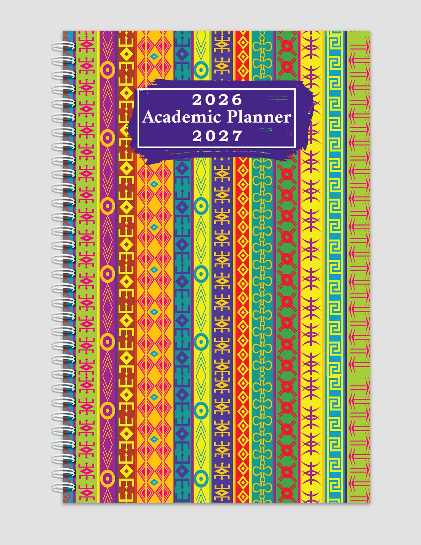 2026-2027 Student Academic Planner Calendar - School College Weekly Agenda #031