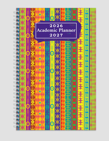2026-2027 Student Academic Planner Calendar - School College Weekly Agenda #031