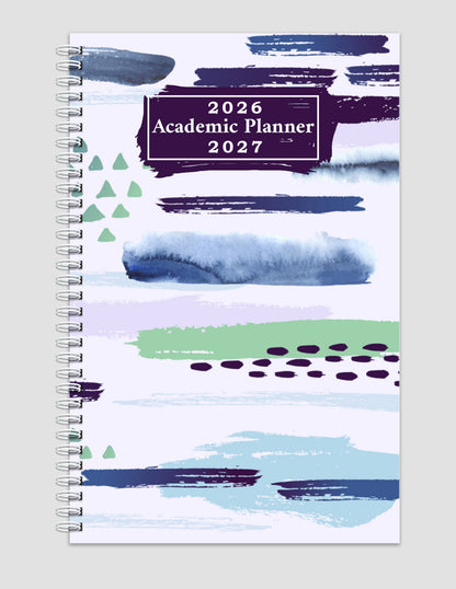 2026-2027 Student Academic Planner Calendar - School College Weekly Agenda #038