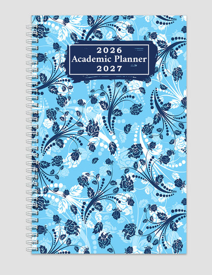 2026-2027 Student Academic Planner Calendar - School College Weekly Agenda #013