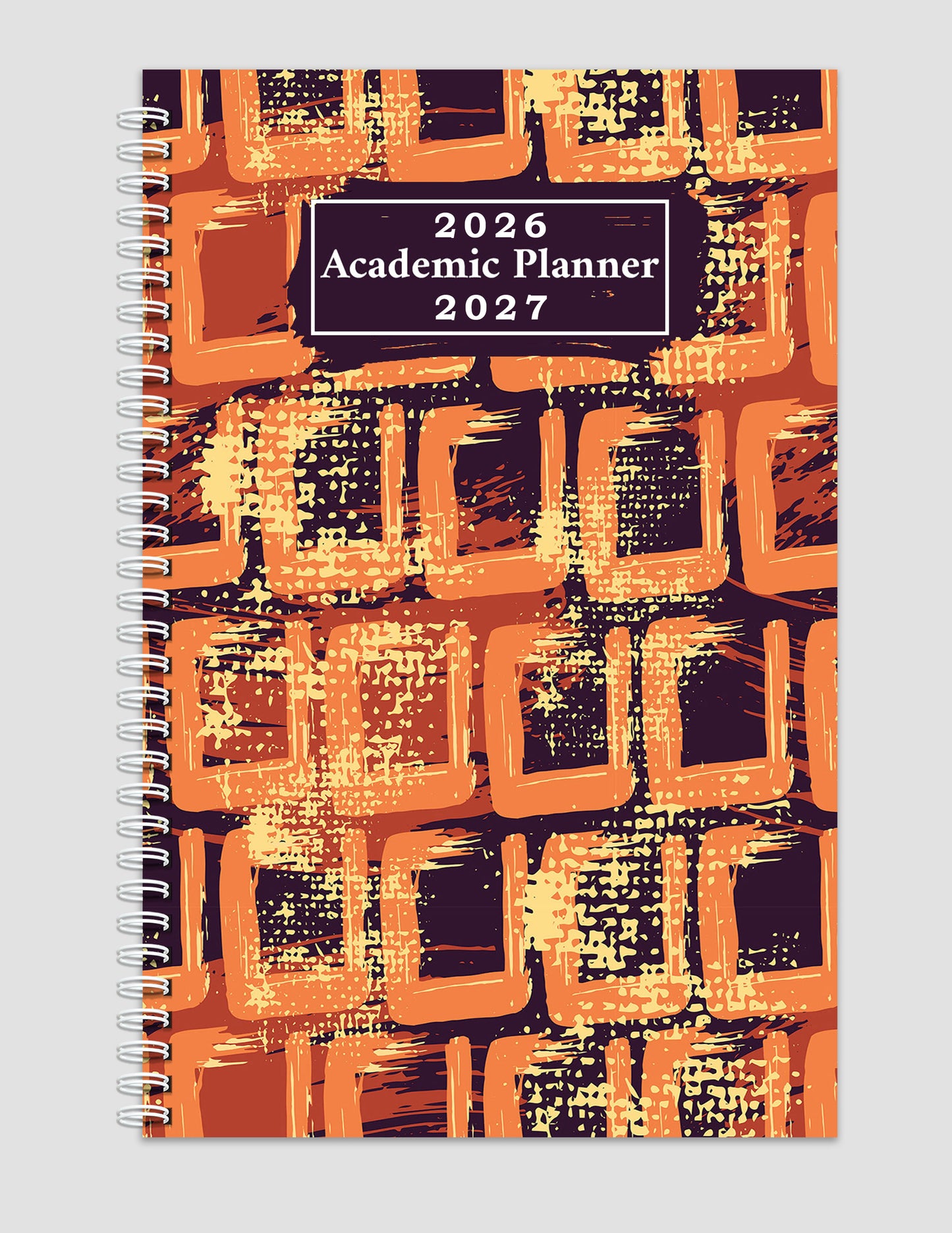 2026-2027 Student Academic Planner Calendar - School College Weekly Agenda #020
