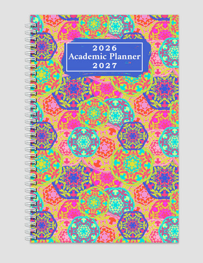 2026-2027 Student Academic Planner Calendar - School College Weekly Agenda #011