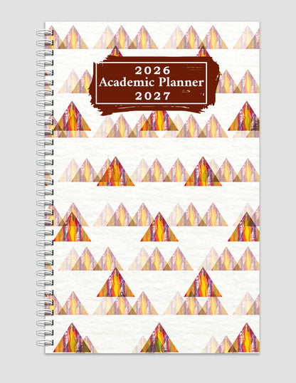 2026-2027 Student Academic Planner Calendar - School College Weekly Agenda #037