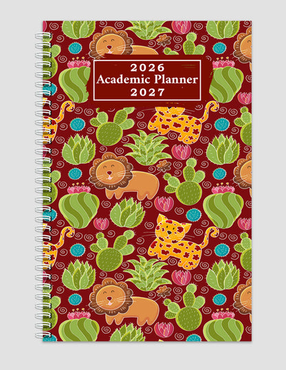 2026-2027 Student Academic Planner Calendar - School College Weekly Agenda #019