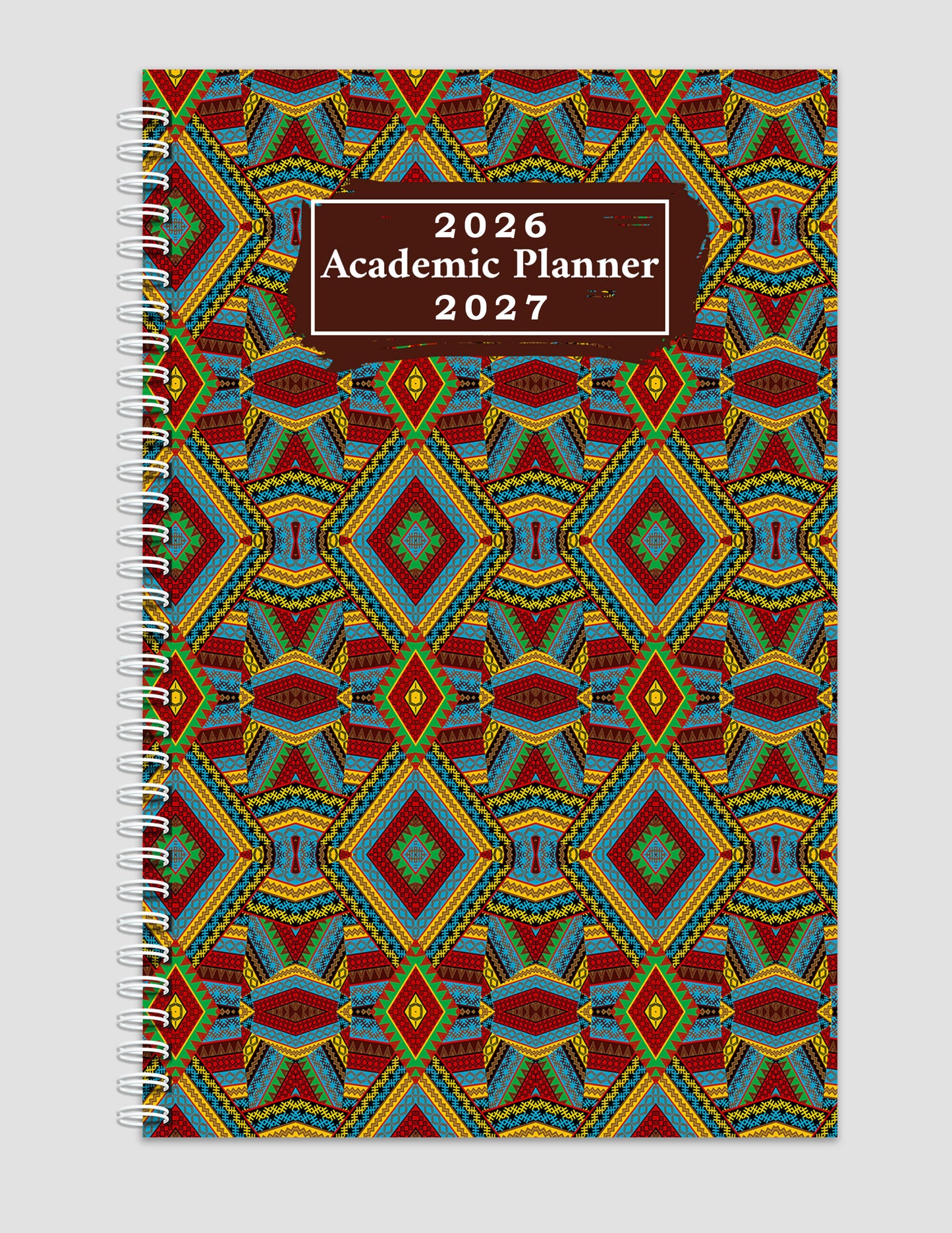 2026-2027 Student Academic Planner Calendar - School College Weekly Agenda #014