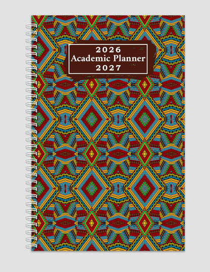 2026-2027 Student Academic Planner Calendar - School College Weekly Agenda #014