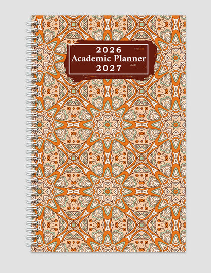 2026-2027 Student Academic Planner Calendar - School College Weekly Agenda #029