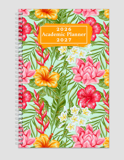 2026-2027 Student Academic Planner Calendar - School College Weekly Agenda #028