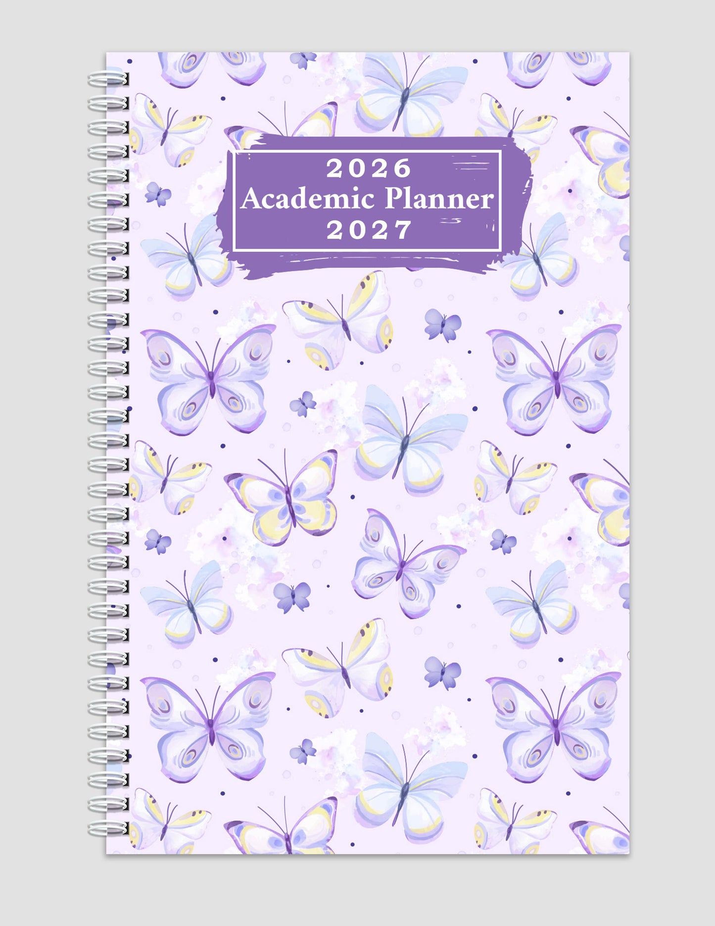 2026-2027 Student Academic Planner Calendar - School College Weekly Agenda #033