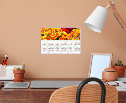 2025 Peel & Stick Calendar - Today is my Lucky Day - Removable, Repositionable - 013 (9"x 6")
