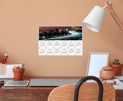 2026 Peel & Stick Calendar - Today is my Lucky Day - Removable, Repositionable - 051 (9"x 6")