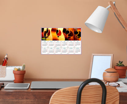 2025 Peel & Stick Calendar - Today is my Lucky Day - Removable, Repositionable - 043 (9"x 6")