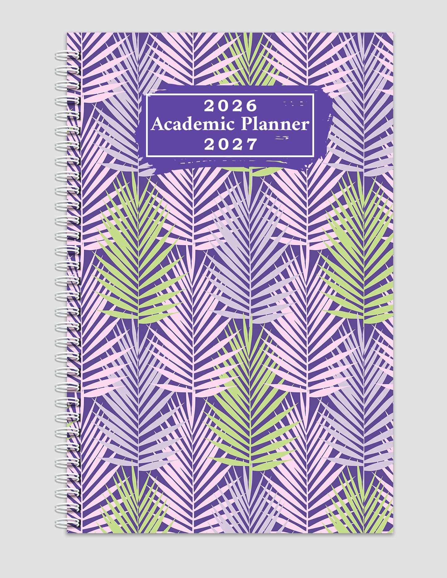 2026-2027 Student Academic Planner Calendar - School College Weekly Agenda #012