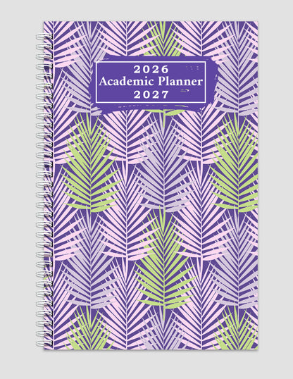 2026-2027 Student Academic Planner Calendar - School College Weekly Agenda #012