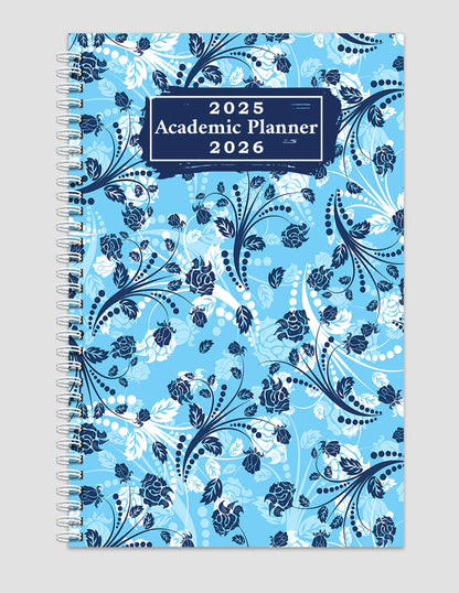 2025-2026 Student Academic Planner Calendar - School College Weekly Agenda #013