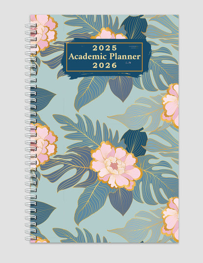 2025-2026 Student Academic Planner Calendar - School College Weekly Agenda #018