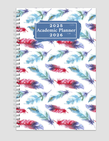 2025-2026 Student Academic Planner Calendar - School College Weekly Agenda #032