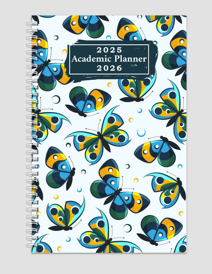 2025-2026 Student Academic Planner Calendar - School College Weekly Agenda #035