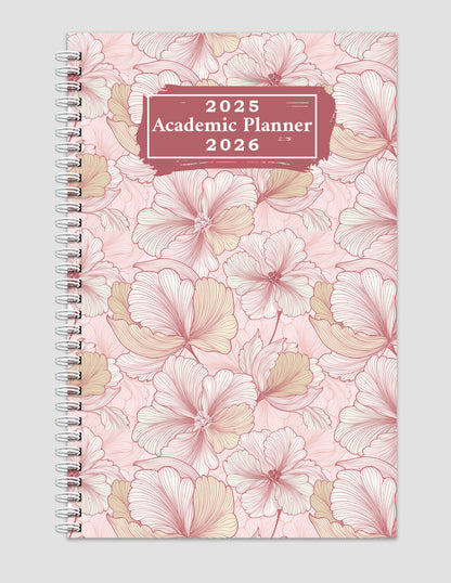 2025-2026 Student Academic Planner Calendar - School College Weekly Agenda #010
