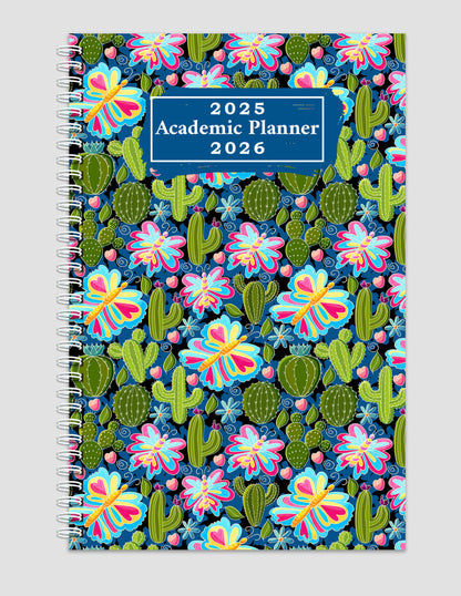2025-2026 Student Academic Planner Calendar - School College Weekly Agenda #027