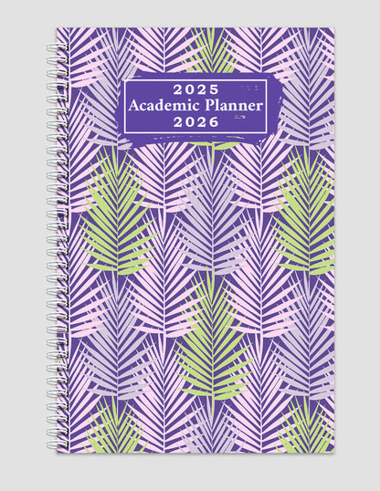 2025-2026 Student Academic Planner Calendar - School College Weekly Agenda #012