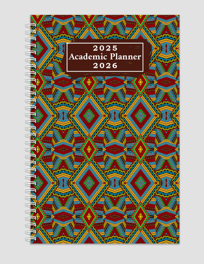 2025-2026 Student Academic Planner Calendar - School College Weekly Agenda #014