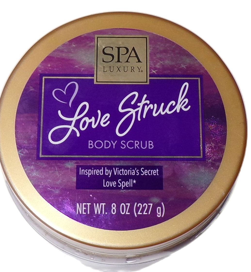 SPA Luxury Love Struck Body Scrub:8oz Inspired by Victoria’s Secret Love Spell