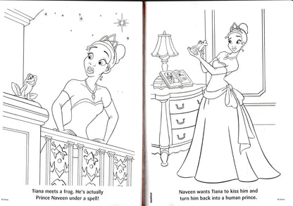 The Princess and the Frog & Beauty and the Beast - Coloring & Activity Book v2