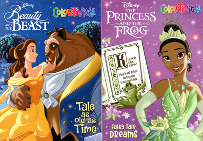 The Princess and the Frog & Beauty and the Beast - Coloring & Activity Book v2