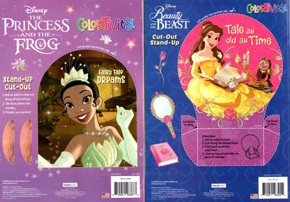 The Princess and the Frog & Beauty and the Beast - Coloring & Activity Book v2