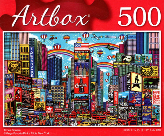 Time Square - 500 Pieces Jigsaw Puzzle for Adult