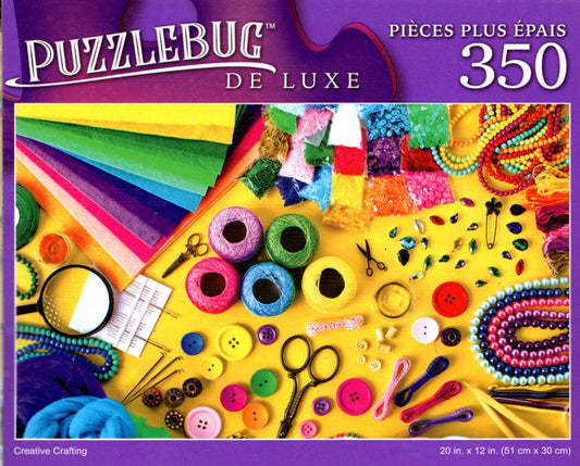 Creative Crafting - 350 Pieces Deluxe Jigsaw Puzzle