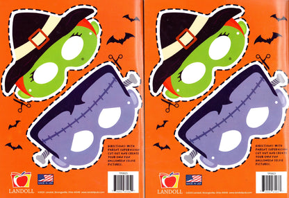 Happy Halloween - Halloween Coloring & Activity Book (Set of 2 Books)