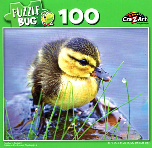 Newborn Duckling - 100 Pieces Jigsaw Puzzle