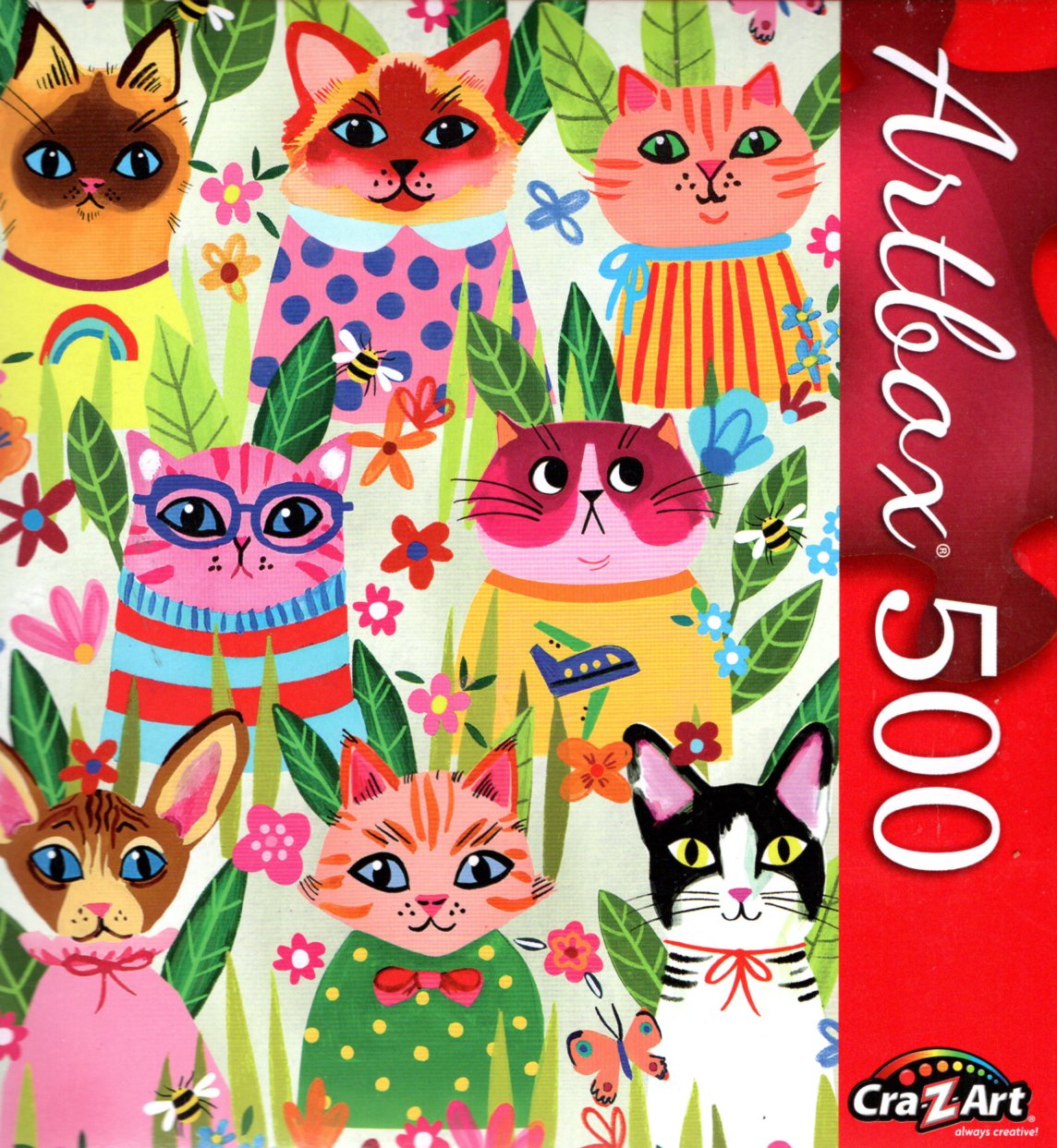 Puddy Cats - 500 Pieces Jigsaw Puzzle