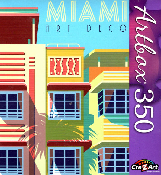 Miami Art Deco - 350 Pieces Jigsaw Puzzle