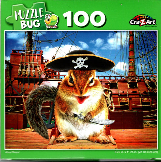 Ahoy Chippy - 100 Pieces Jigsaw Puzzle